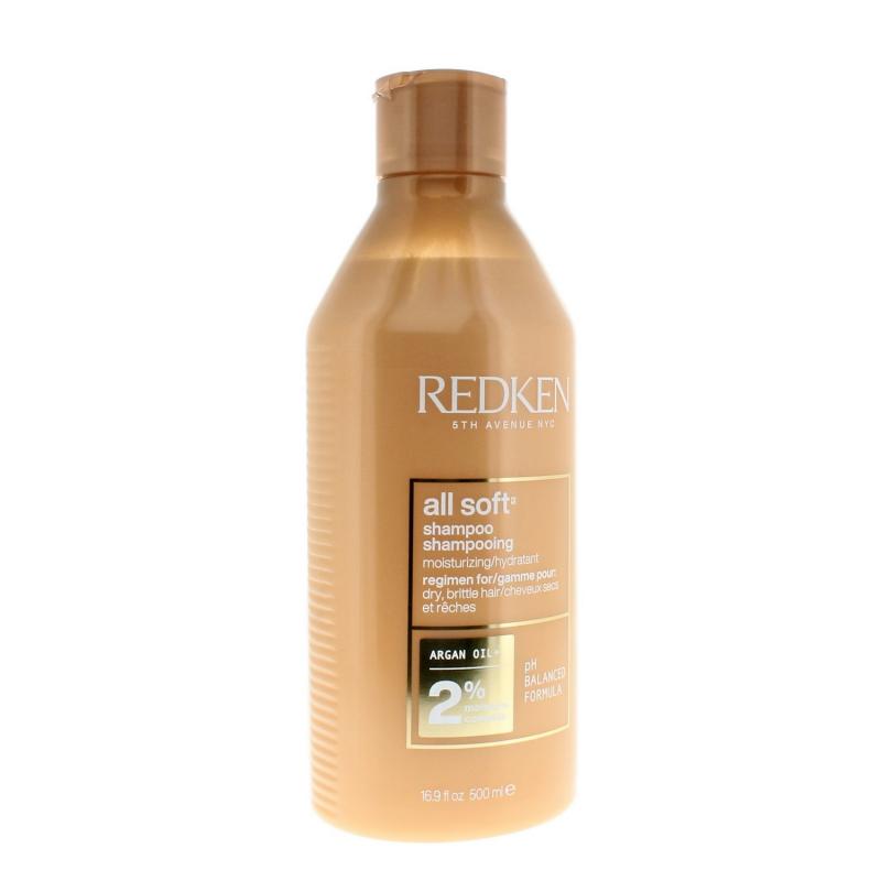 Redken All Soft Shampoo 2% Moisture Complex 500ml/16.9oz