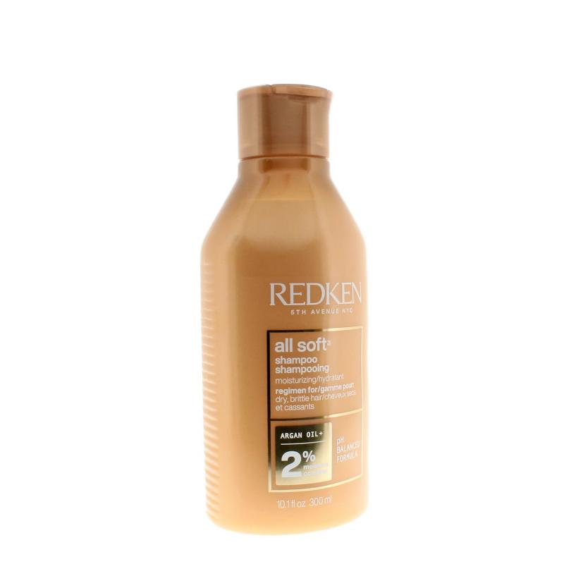 Redken All Soft Shampoo 2% Moisture Complex 10.1oz/300ml