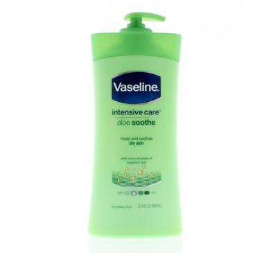 Vaseline Intensive Care Aloe Soothe Lotion 20.3oz/600ml