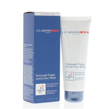 Clarins Men Active Face Wash Foaming Gel 4.4oz