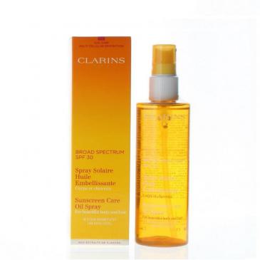 Clarins Sunscreen Care Oil Spray Broad Spectrum SPF 30 5oz