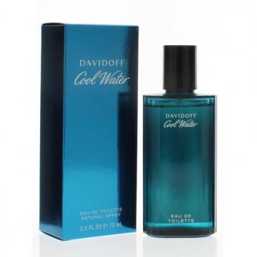 Davidoff Cool Water Eau De Toilette Spray for Men 2.5oz/75ml