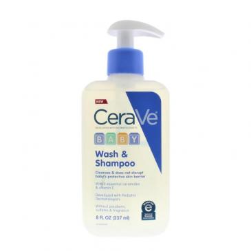 CeraVe Baby Wash & Shampoo 8oz