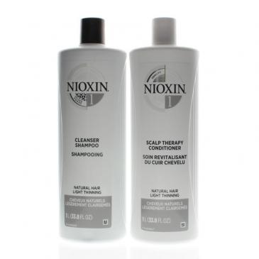 Nioxin System 1 - 33.8oz/Liter Duo