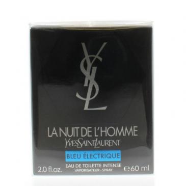 YSL La Nuit De L'Homme Bleu Electrique Edt Intense Spray 2oz