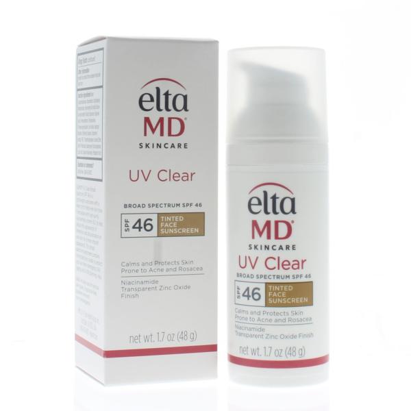 EltaMD UV Clear Broad Spectrum SPF 46 Tinted Face Sunscreen 48g/1.7oz