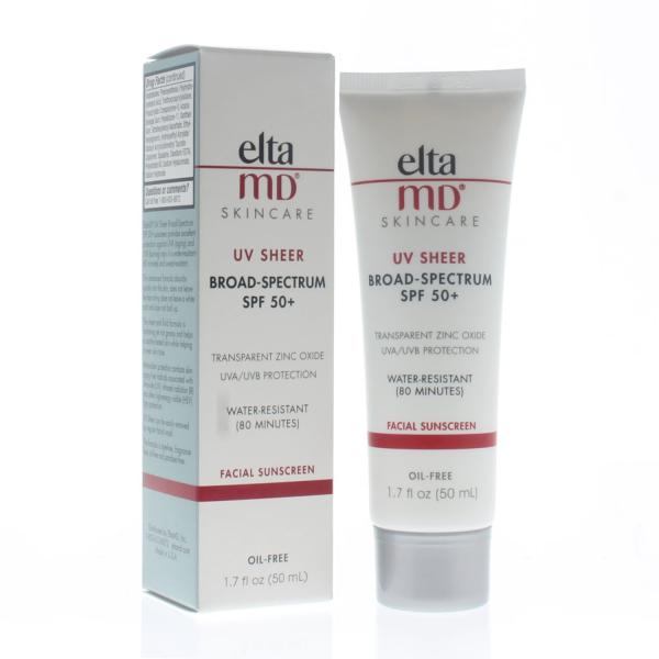 EltaMD UV Sheer Broad Spectrum SPF 50+ Face and Body Sunscreen 50ml/1.7oz