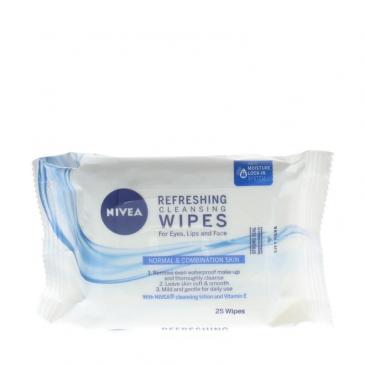 Nivea 3-In-1 Refreshing Cleansing Wipes Face Cleansing