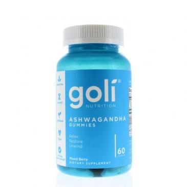 Goli Nutrition Ashwagandha Gummies 60ct