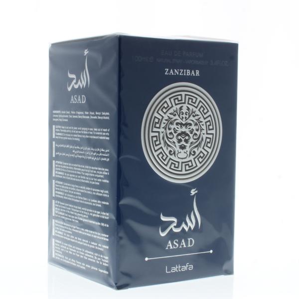 Lattafa Asad Zanzibar Eau De Parfum Spray for Men 100ml/3.4oz