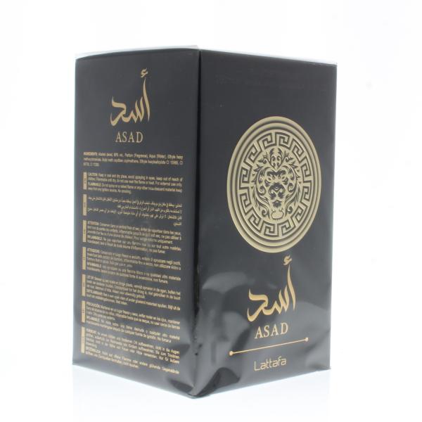 Lattafa Asad Eau De Parfum Spray for Men 100ml/3.4oz