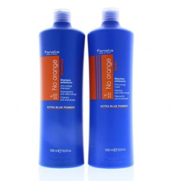 Fanola No Orange Shampoo and Mask 1000ml/33.8oz Duo