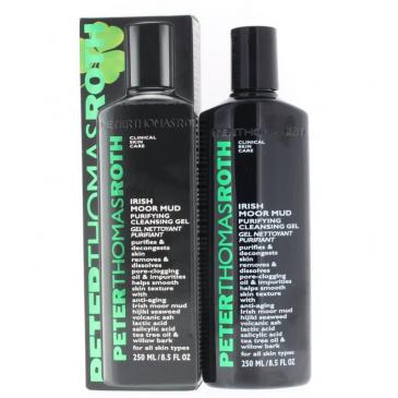 PTR Irish Moor Mud Purifying Cleansing Gel 8.5oz/250ml