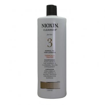 Nioxin System 3 Cleanser Shampoo Fine Hair 33.8oz/1 Liter
