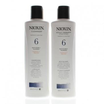 Nioxin System 6 Cleanser + Scalp Therapy 2 x 10.1oz Combo