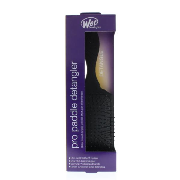 Wet Brush Pro Paddle Detangler Black Model# BWP831BLACKNW