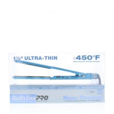 BaBylissPRO Nano Titanium 1 1/2 Ultra-Thin Straightener