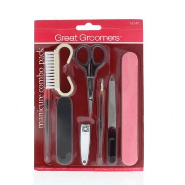 Great Groomers Manicure Combo Pack (8 Pc Set)
