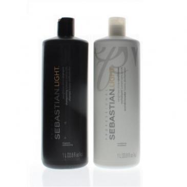 Sebastian Light Weightless Shine Combo Liter 2 x 33.8oz Duo