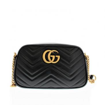 Gucci GG Marmont Small Matelasse Cross Body Bag