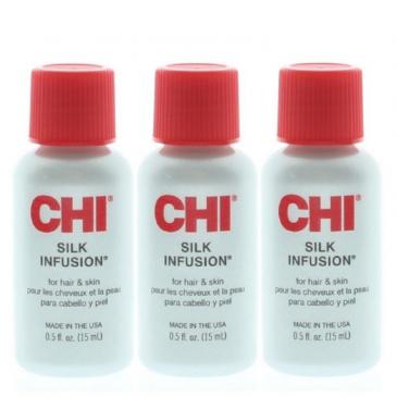 Chi Silk Infusion for Hair and Skin 0.15ml/0.5oz (3 pack)
