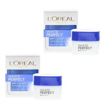 Loreal Paris White Perfect Day Cream SPF 17  1.7oz