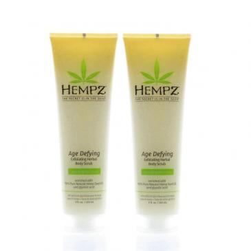 Hempz Age Defying Herbal Body Scrub 9oz (2 Pack)