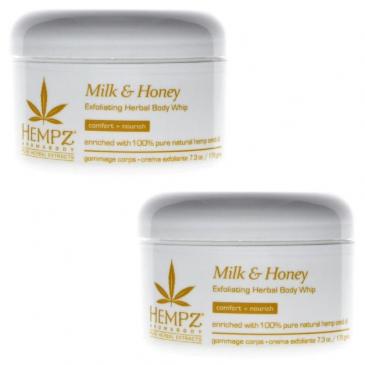 Hempz Aromabody Body Exfoliating Whip 7.3oz (2 Pack)