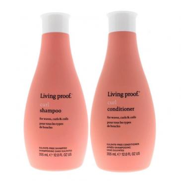 Living Proof Curl Shampoo and Conditioner 355ml/12oz Combo