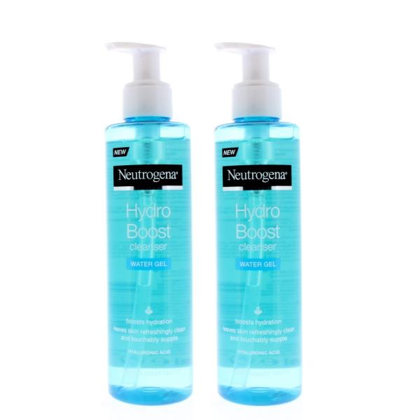 Neutrogena Hydro Boost Cleanser Water Gel 200ml (2 Pack)