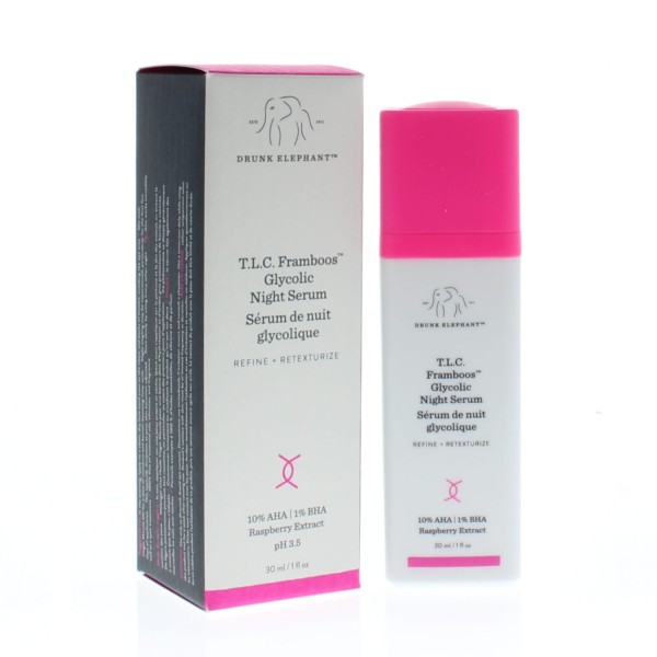 Drunk Elephant T.C.L. Framboos Glycolic Night Cream 30ml/1oz