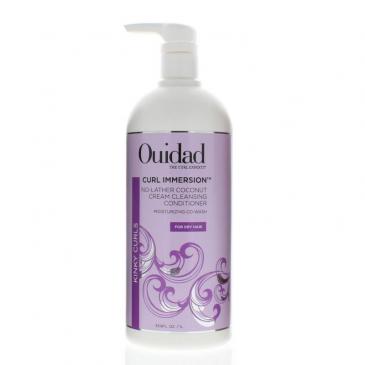 Ouidad Curl Immersion No-Lather Coconut Cream 33.8oz