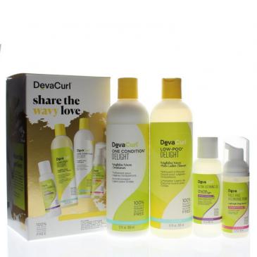 Devacurl Share The Wavy Love 4pc Kit