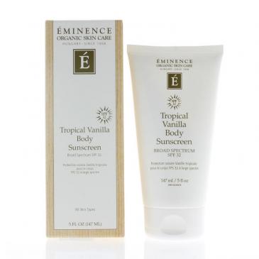 Eminence Tropical Vanilla Body Cream SPF 32 5oz/147ml