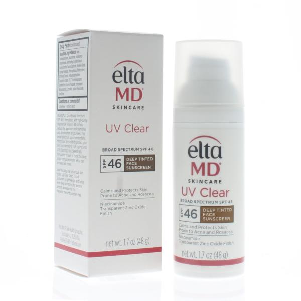 EltaMD UV Clear SPF 46 Deep Tinted Face Sunscreen 48g/1.7oz