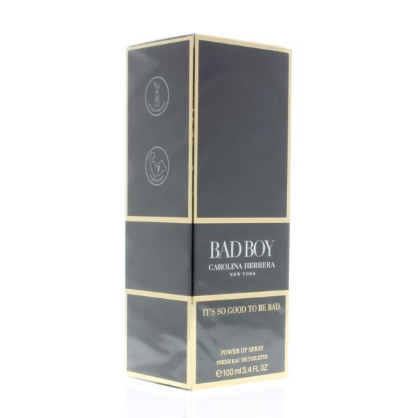 Carolina Herrera Bad Boy Power Up Eau De Toilette for Men 3.4oz/100ml