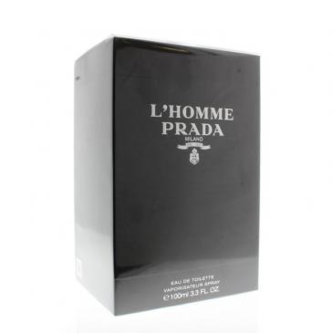 Prada L'Homme Edt Spray for Men 100ml/3.3oz