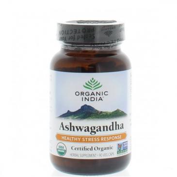 Organic India Ashwagandha 90 Veg Capsules