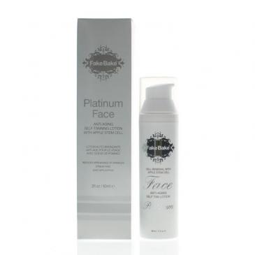 Fakebake Platinum Face Anti-Aging Selt Tan Lotion 2oz/60ml