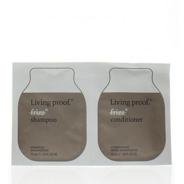 Living Proof No Frizz Shampoo Conditioner  0.33oz/10ml