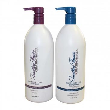 Keratin Color Care Shampoo and Conditioner 33.8oz Duo