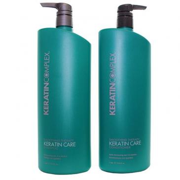 Keratin New Care Shampoo and Conditioner 33.8oz/1 Liter Duo