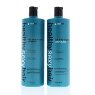 Big Sexy Hair Healthy Sexy Soy Moisturizing 1 Liter Duo