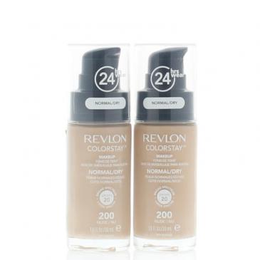 Revlon Colorstay 24 Hrs Makeup Normal/Dry SPF 20 1oz Each