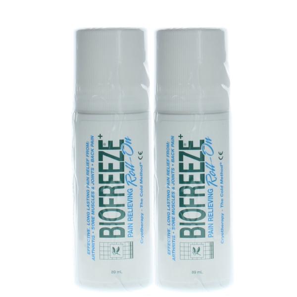Biofreeze Pain Relieving Roll-On 89ml (2 Pack)