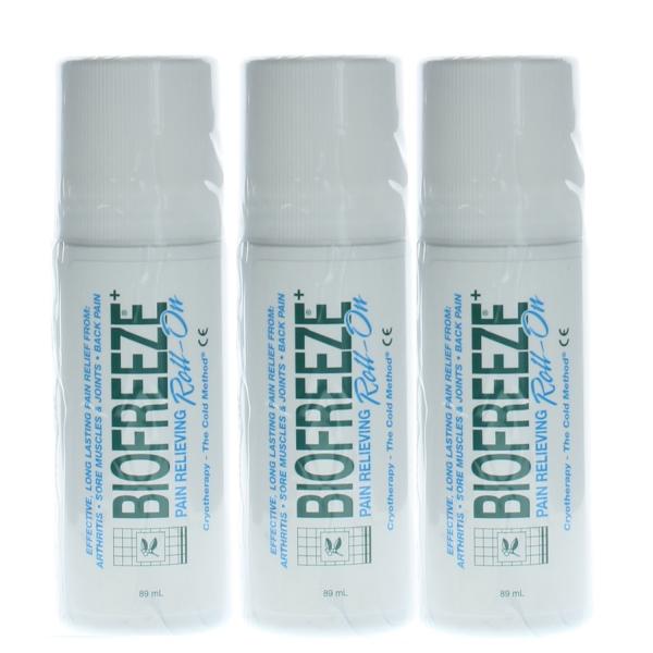 Biofreeze Pain Relieving Roll-On 89ml (3 Pack)