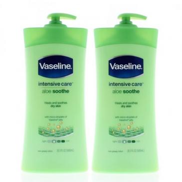 Vaseline Intensive Care Aloe Soothe Lotion 20.3oz/600ml
