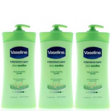 Vaseline Intensive Care Aloe Soothe Lotion 20.3oz/600ml