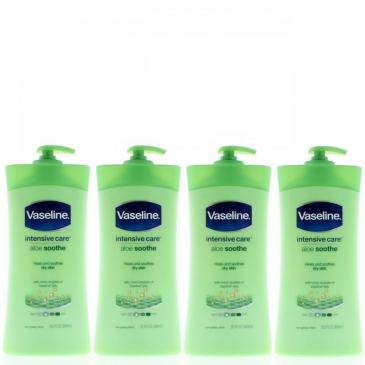 Vaseline Intensive Care Aloe Soothe Lotion 20.3oz/600ml