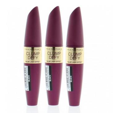 Max Factor Clump Defy Mascara Black 13.1ml (3 Pack)